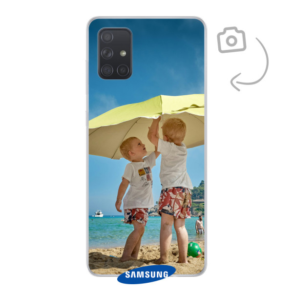 Funda de teléfono con impresión trasera suave para Samsung Galaxy A71 5G