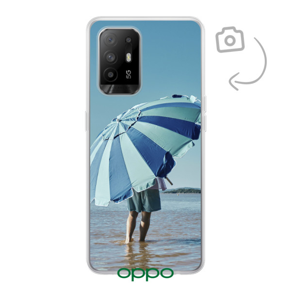 Funda de teléfono con impresión trasera suave para Oppo A94 5G/A95 5G