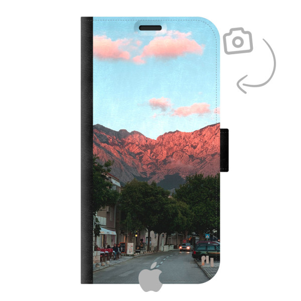 Funda billetera con estampado frontal para iPhone SE (2020)