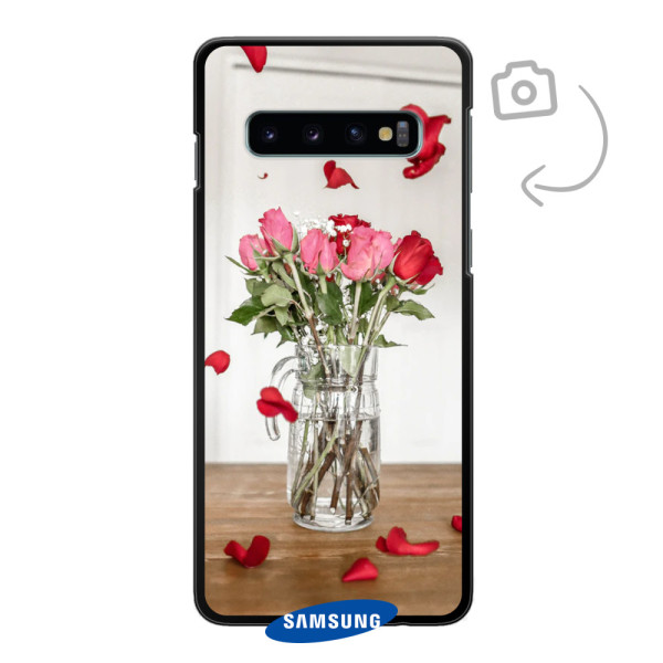 Funda rígida impresa en la parte posterior para Samsung Galaxy S10