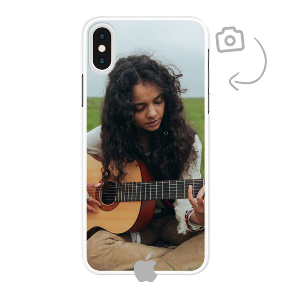 Funda rígida impresa en la parte posterior para iPhone X/Xs