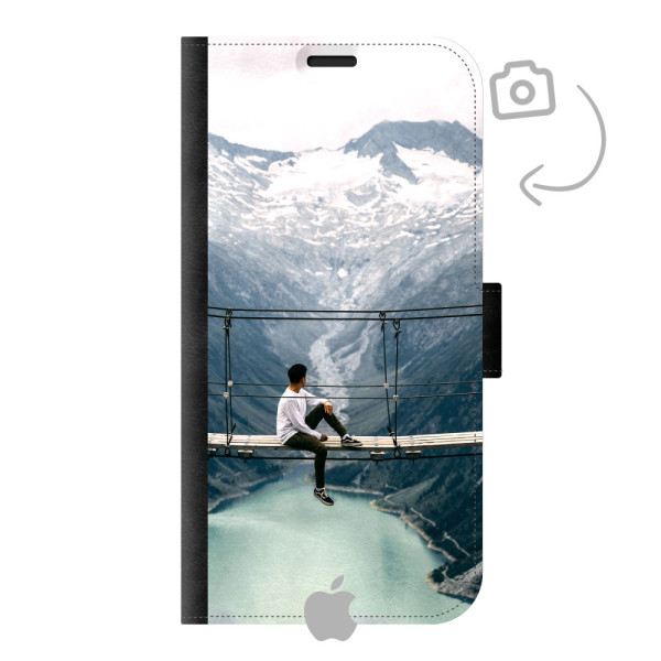 Funda billetera con estampado frontal para iPhone 14 Plus