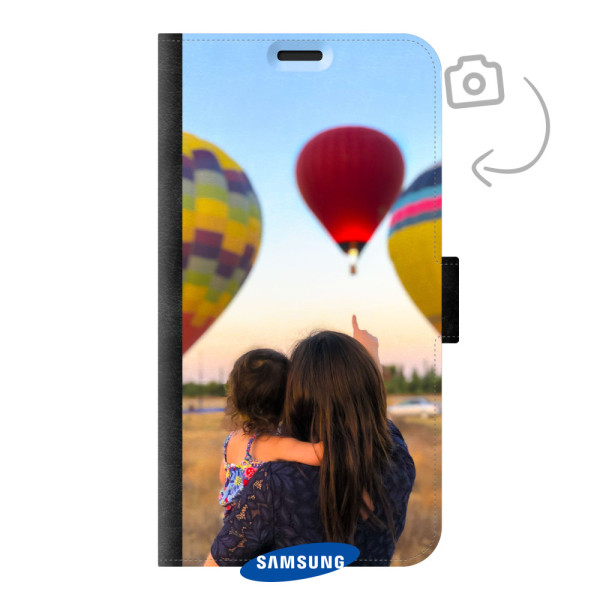 Funda billetera con estampado frontal para Samsung Galaxy S10e