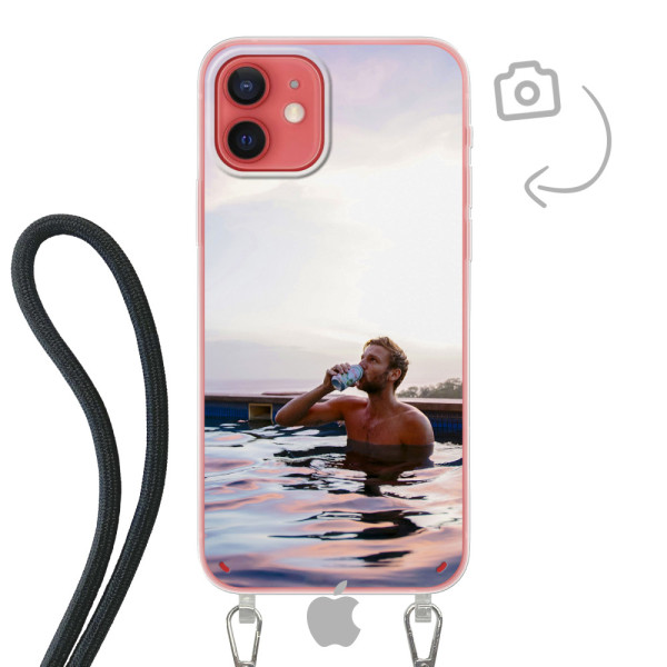 Funda de teléfono con cable para iPhone 12/12 Pro