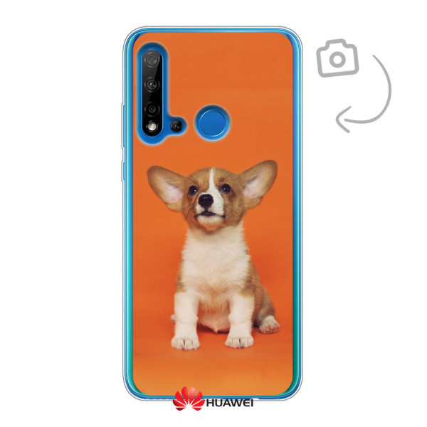 Funda de teléfono con impresión trasera suave para Huawei P20 Lite (2019)