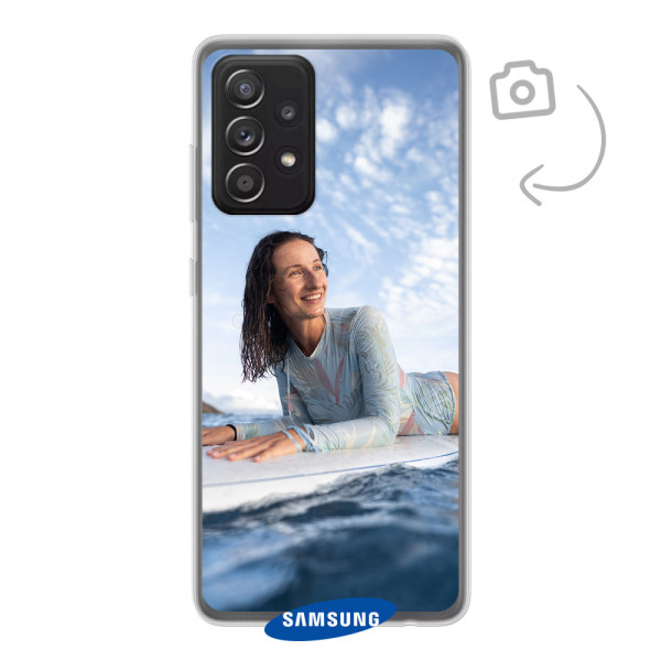 Funda de teléfono con impresión trasera suave para Samsung Galaxy A52/A52 5G/A52s 5G