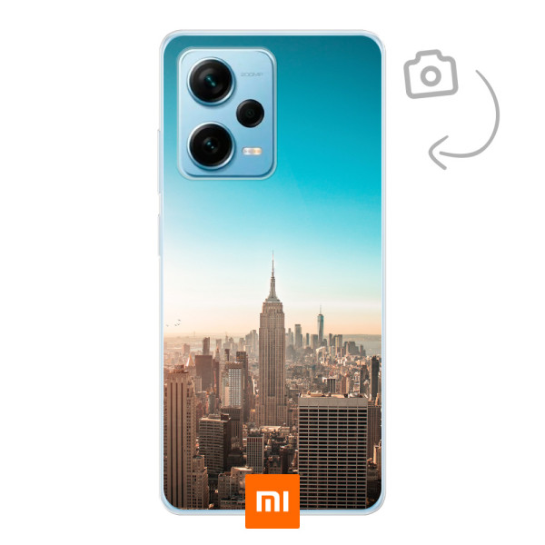 Funda de teléfono con impresión trasera suave para Xiaomi Redmi Note 12 Pro Plus