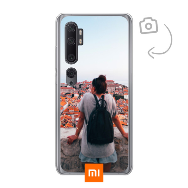 Funda de teléfono con impresión trasera suave para Xiaomi Mi Note 10/Mi Note 10 Pro