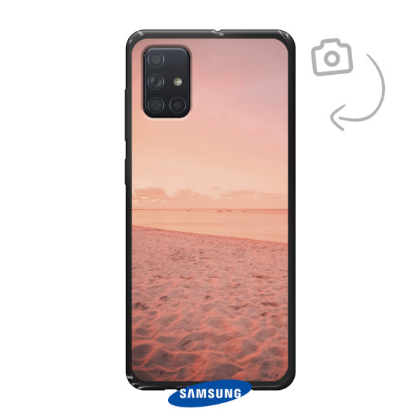 Funda de teléfono con impresión trasera suave para Samsung Galaxy A71