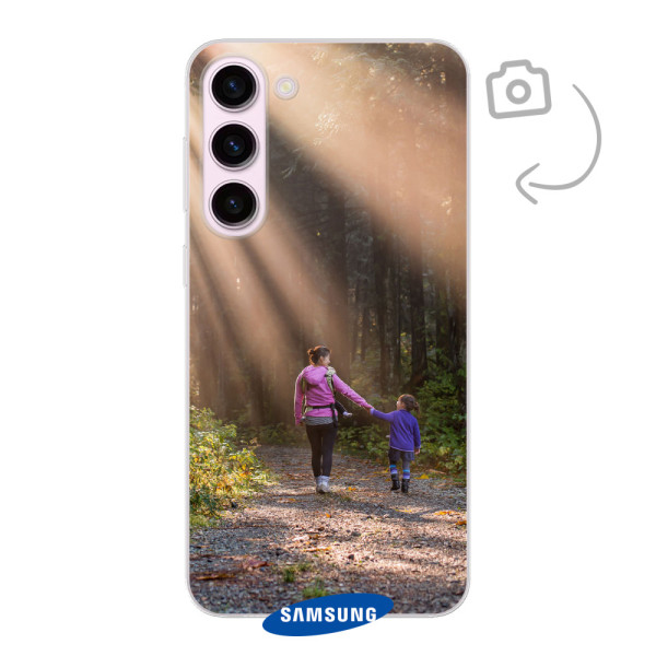 Funda rígida impresa en la parte posterior para Samsung Galaxy S23 Plus