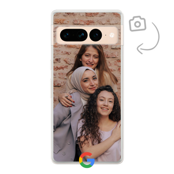 Funda de teléfono con impresión trasera suave para Google Pixel 7 Pro