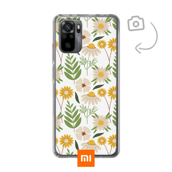 Funda de teléfono con impresión trasera suave para Xiaomi Redmi Note 10 Pro