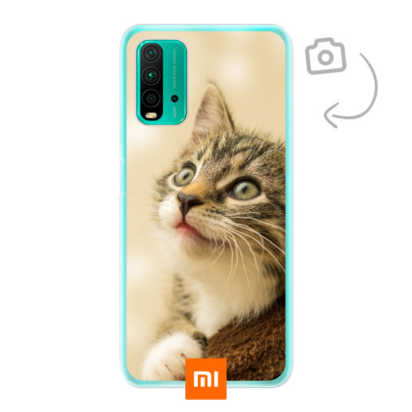 Funda de teléfono con impresión trasera suave para Xiaomi Redmi 9T/Redmi 9 Power/Redmi Note 9 4G