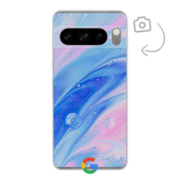 Funda de teléfono con impresión trasera suave para Google Pixel 8 Pro