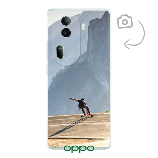 Funda de teléfono con impresión trasera suave para Oppo Reno 11 Pro