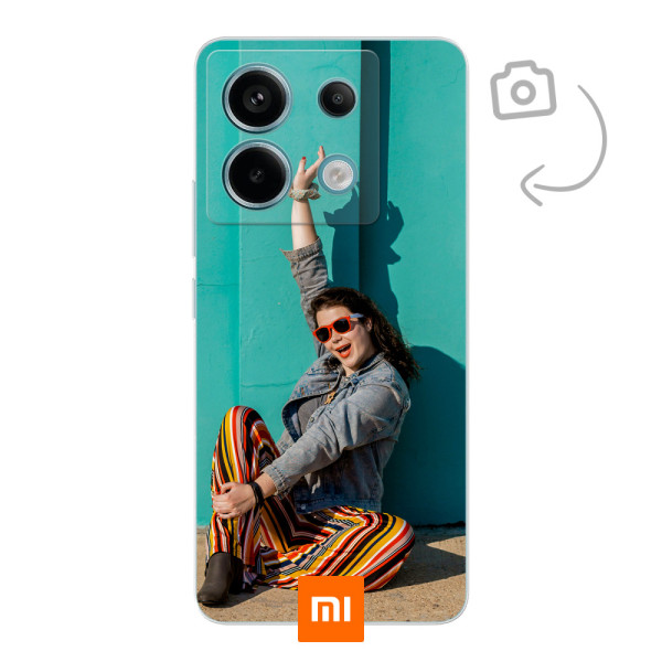 Funda de teléfono con impresión trasera suave para Xiaomi Poco X6/Redmi Note 13 Pro 5G