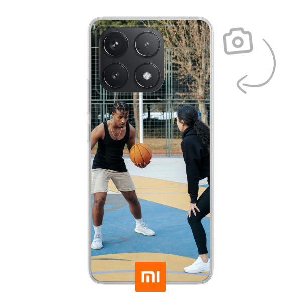 Funda de teléfono con impresión trasera suave para Xiaomi Poco F6 Pro