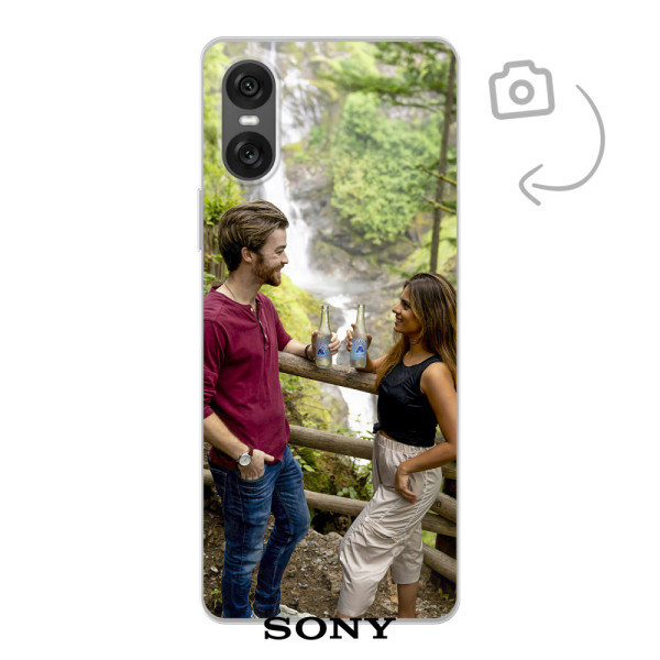 Funda de teléfono con impresión trasera suave para Sony Xperia 10 VI