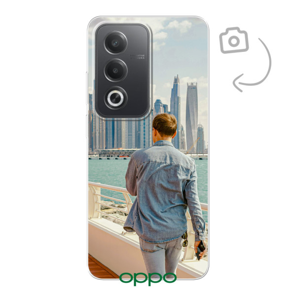 Funda de teléfono con impresión trasera suave para Oppo A3 Pro/A80