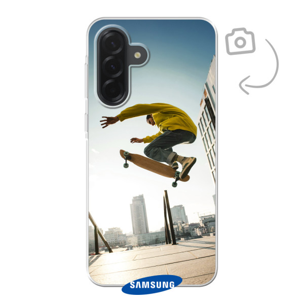 Funda de teléfono con impresión trasera suave para Samsung Galaxy A36